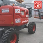 Alquiler de brazo articulado diésel de 21 metros